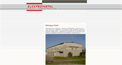 Desktop Screenshot of elektroinstal.miech.pl