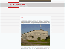 Tablet Screenshot of elektroinstal.miech.pl